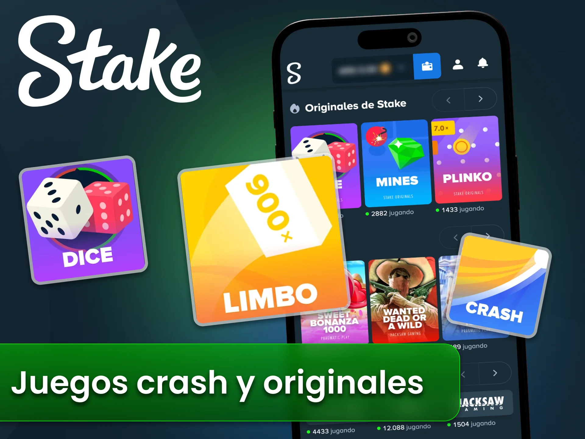 Jugá juegos crash y originales en Stake y retirate a tiempo.