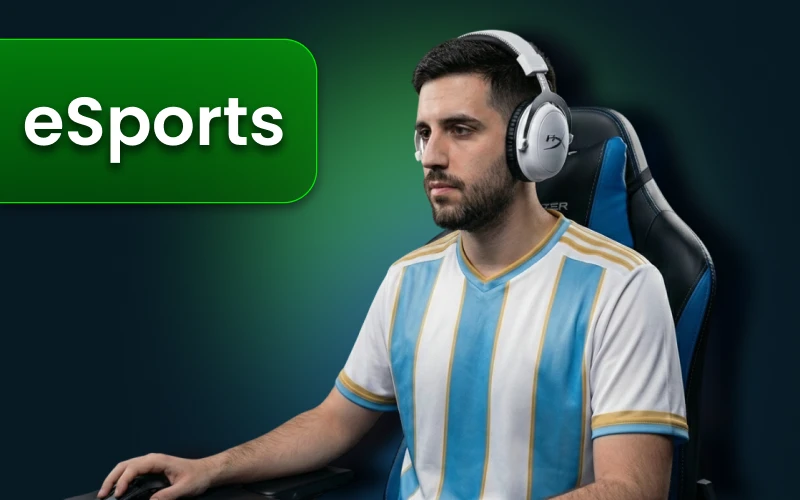 Disfruta apostando en ligas y torneos de eSports en Stake.