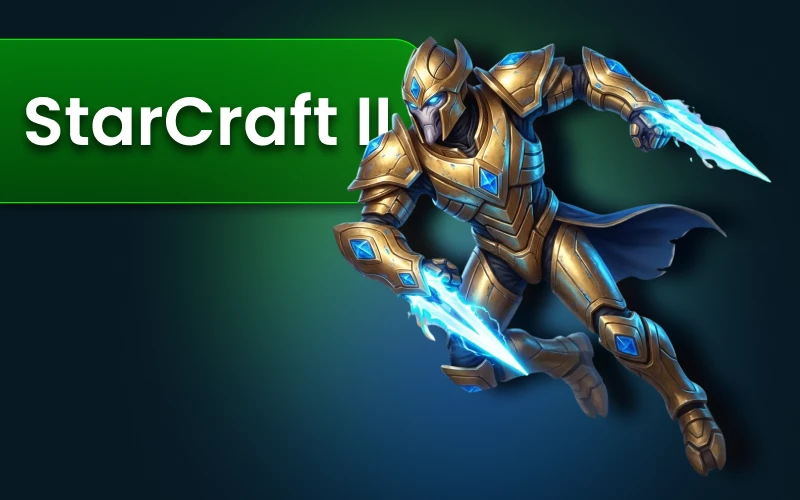 Stake StarCraft II te ofrece muchas opciones de apuestas.