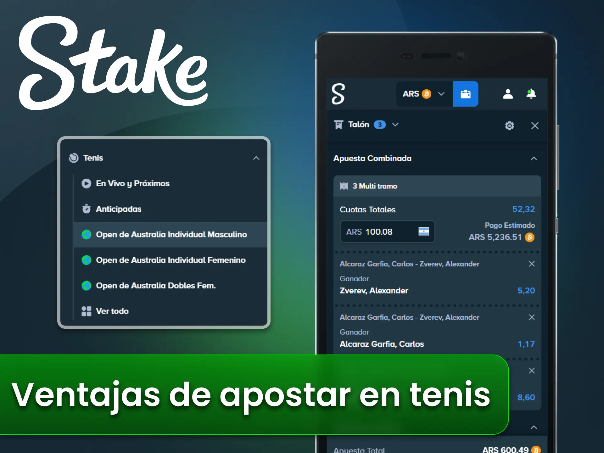 Disfruta grandes beneficios apostando en el sitio oficial de Stake.